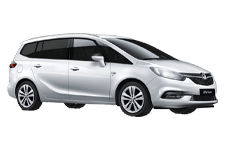 Car Hire Darwen - Vauxhall Zafira 7-Seater - Minibus hire Darwen